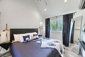King Suite Bedroom With Natural Light