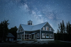 The Milky Way over the house