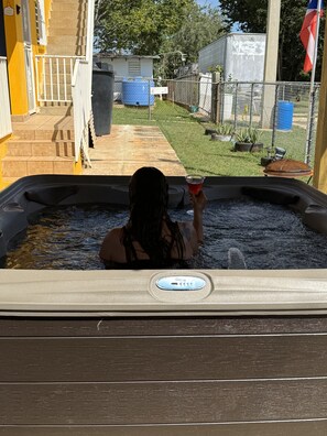 Bubbelpool utomhus