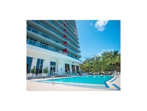 Pool area.