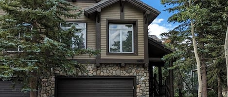 Front of house. Our garage & walkway to front door on the right.