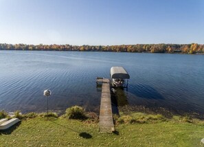 Take a swim off the dock