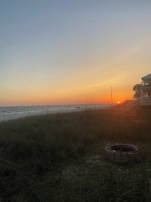 Sunset looking West