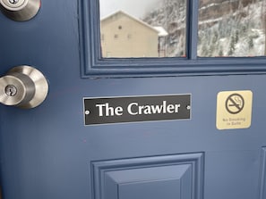 Why would you ever name a condo "Crawler?" Come on in, we'll show you! 