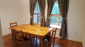 Dining area
