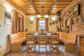 Large dining area