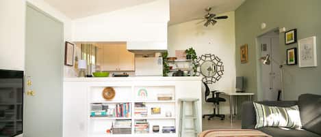 Living Room + Kitchen 