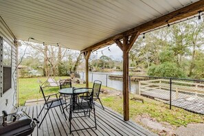 Covered patio