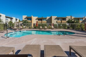 4 Heated Pools, One just Steps Away