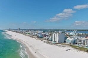 Beautiful beach for miles!