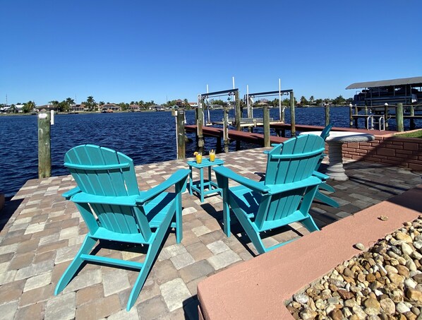 Rubys Lake Retreat liegt direkt an den 8 Lakes in Cape Coral.