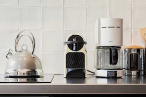 Kaffe och/eller kaffebryggare