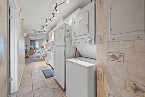 Never underestimate the convenience of a washer & dryer in your unit.