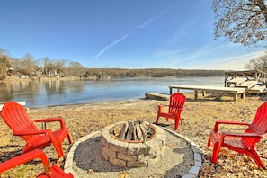 Private Dock & Outdoor Living Area