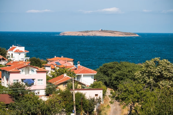 Aussicht auf die Insel Hl. Ivan