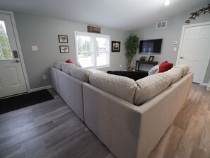Living room/Master bedroom entrance