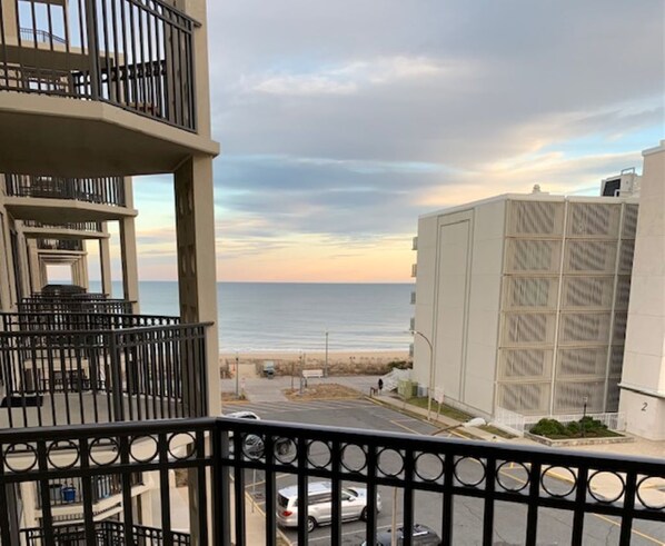 Enjoy incredible ocean views from your balcony!