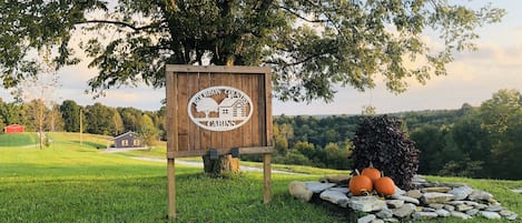 Look for our sign and you will know you are Bourbon Country Cottage!
