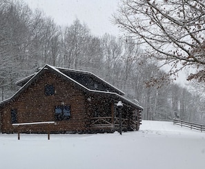 The Lodge exterior winter