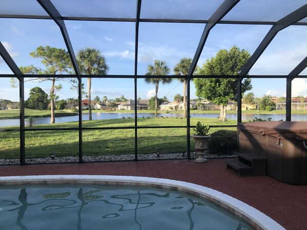 View of Lake from Lanai