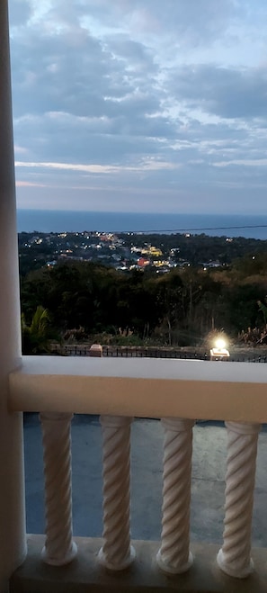 Night view overlooking the city pf Ocho Rios