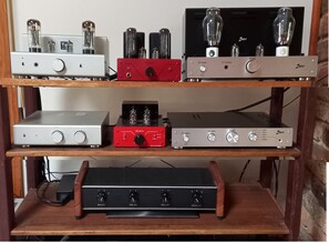 Tube audio hifi system for truly extraordinary sound via our Tidal subscription 