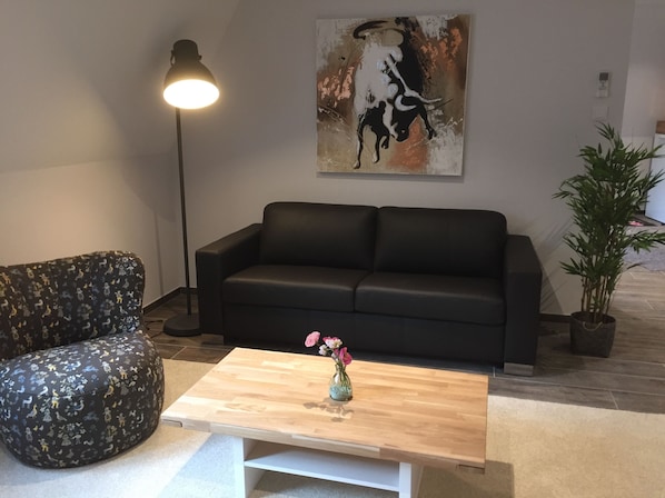Appartement Herkules-Wohnraum