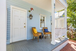 Front porch lounging