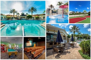 Sit pool side with tiki bar and amenities galore!