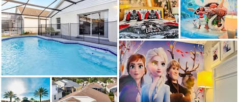 Explore the luxury villa themed with Moana, Frozen, Star Wars, with private pool