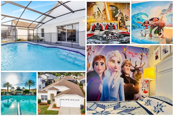 Explore the luxury villa themed with Moana, Frozen, Star Wars, with private pool