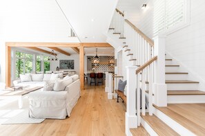 Main Floor Hallway &amp; Stairway to Upper Level