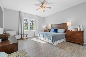 Master Suite-Enjoy a comfortable night sleep in this newly renovated oasis.  