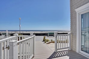Ramp to Boardwalk for moving in/out and taking things to the beach.