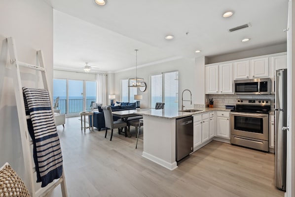 Corner Unit makes condo feel much more spacious with the best views!