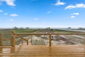 View from back porch looking out to the Mississippi Sound/Bayside.