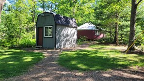 Bath House and Yurt