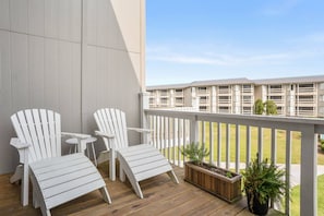 Sip your morning coffee while you take in the ocean breeze