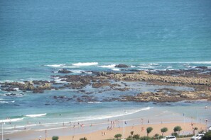 Ocean View from the holiday apartment in Biarritz Blue Shutters