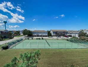 Adjacent tennis court, (lined for Pickle ball)
