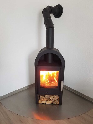 Kamin  im Wohnzimmer 