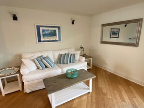 Second living room off kitchen and dining area