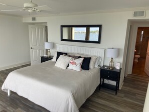 Master Bedroom located on the Little Sabine Bay