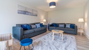 Living room, Poplar House, Bolthole Retreats