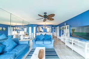 You'll love the coastal casual decor throughout this Villa