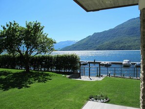 Water, Sky, Plant, Property, Azure, Shade, Tree, House, Lake, Vegetation