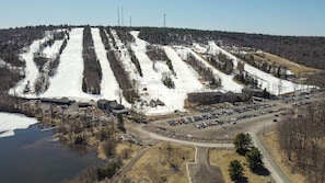 I block to Big Boulder Ski! Aerial view!