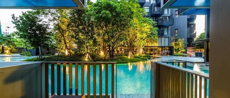 Unique pool access apartment at The Deck Patong (2784)