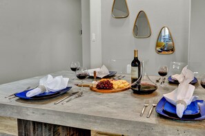 Enjoy a glass of Texas wine with a savory charcuterie board