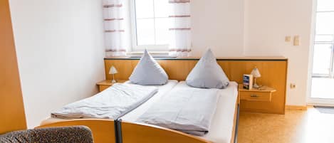 Appartment Grafenmühle-Schlafzimmer Doppelbett